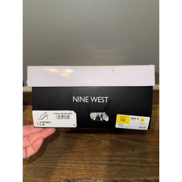 Nine West Ilene Almond Toe Dress Sandals Size 7.5 - Picture 5 of 14